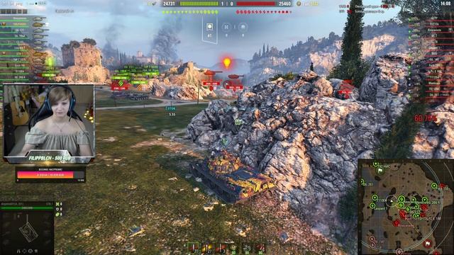 ЧЕЛЛЕНДЖ НА 10000 УРОНА С @ISERVERI  ● WORLD OF TANKS