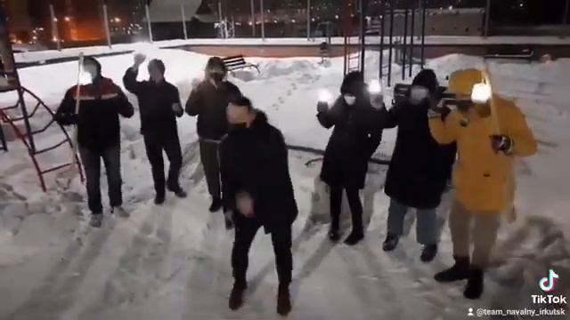 Аквадискотека с фонариками в Иркутске смотреть онлайн
