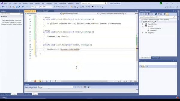 C# Windows Forms Lektion 3b del 1 Listbox, Panel, fler Forms