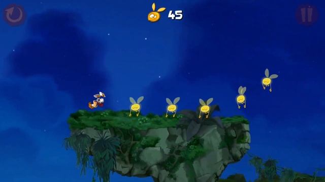 Rayman Jungle Run World 1 100% Walkthrough смотреть онлайн