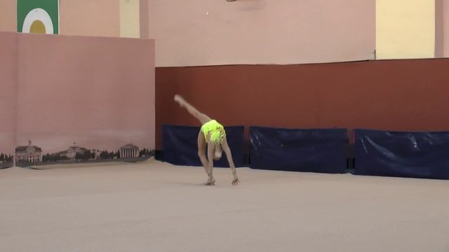 Хоровінкіна Єлизавета (БП) 03.10.2015 Художественная гимнастика. Чемпионат Черниговской области смотреть онлайн