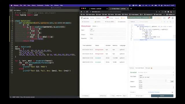2022-01-17 LeetCode 290 смотреть онлайн