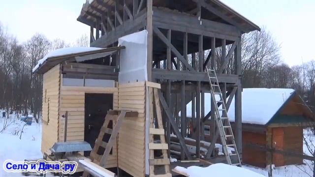 Строительство каркасного дома: дом своими руками для проживания: "ледовый праздник" (обзор). смотреть онлайн