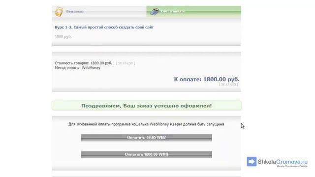 Как оплатить курс смотреть онлайн