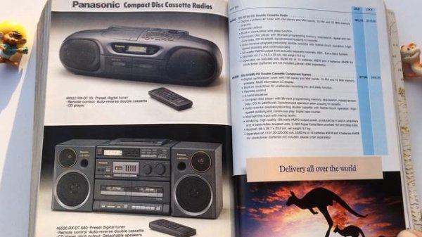 Peter Justesen Catalog 1992 | Boombox Cassette Recorder Radio CD Player Discman DAT Walkman Car Aut