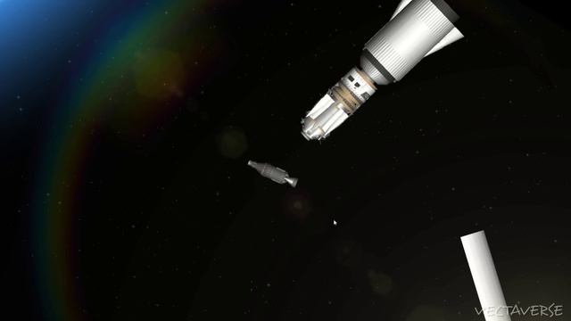 Sea Dragon Rocket Launch To The Moon In Spaceflight Simulator смотреть онлайн