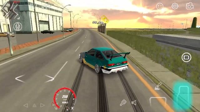 Средний по сложности спот для дрифта в игре Car Parking Multiplayer