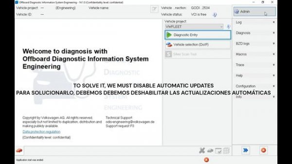 Fix Solución ODIS-E ODS9013E ERROR