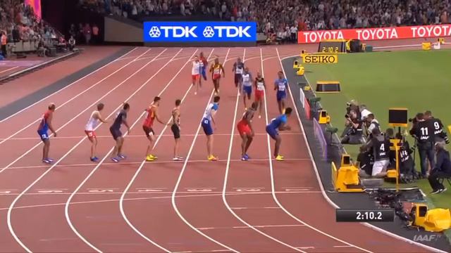 Men’s 4x400m Relay Final | World Championships LONDON 2017 смотреть онлайн