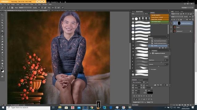 PHOTOSHOP TUTORIAL| RETOKE| Photo Editing | CHANGE BACKGROUND смотреть онлайн