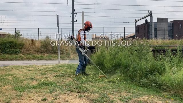 Stihl FS 311 Brush Cutter Review | Mowing Around Obstacles смотреть онлайн