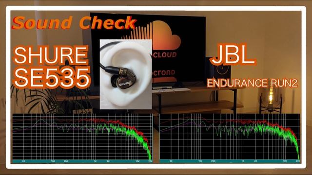 SHURE SE535 vs JBL ENDURANCE RUN2 [IEMs In-Ear headphones Sound Comparison イヤホン音比較] смотреть онлайн
