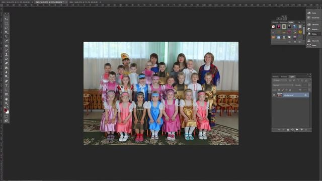 Обработка общей фотографии смотреть онлайн