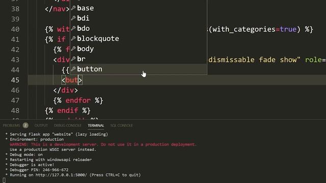 Python Website Full Tutorial - Flask, Authentication, Databases & More смотреть онлайн