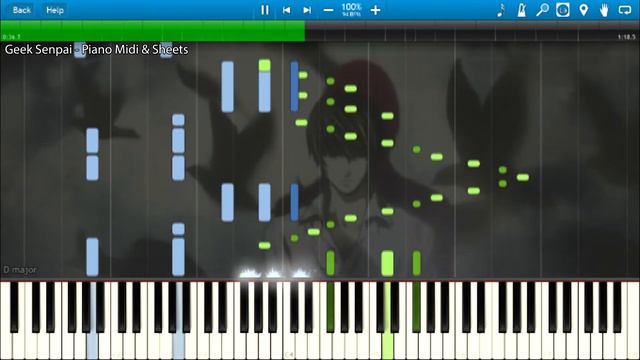 The World - Death Note Opening 1 (Piano Cover) + Sheets смотреть онлайн