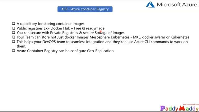 Microsoft Azure container services (ACS) overview смотреть онлайн