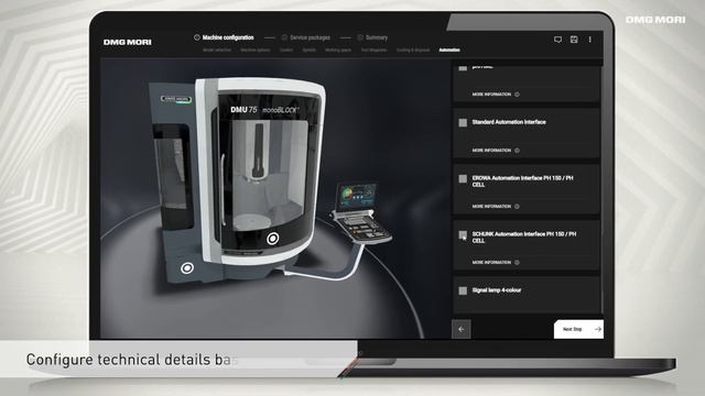 DMG MORI - Online Configurator смотреть онлайн