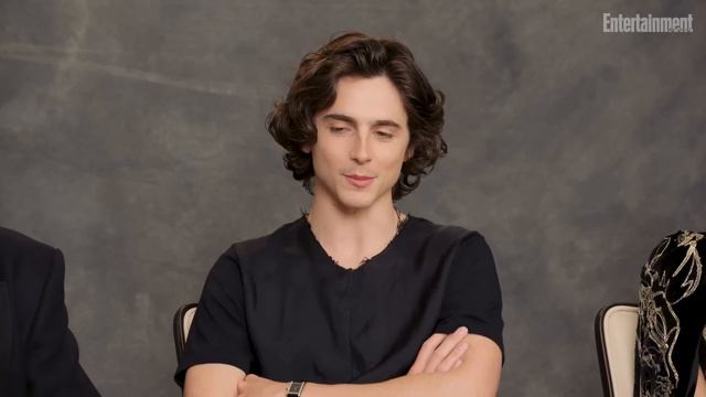 Timothée Chalamet, Zendaya, Austin Butler & Florence Pugh on 'Dune: Part 2' | Entertainment Weekly смотреть онлайн