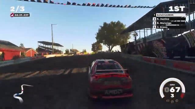 Dirt 5-90's Rally (1999 Mitsubishi Motors Lancer Evo. VI Rally Car Red Edition) смотреть онлайн