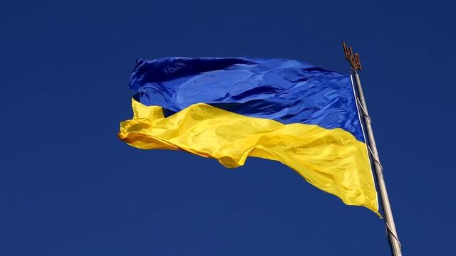Ukrainian Flag Waving - 4K, 4 Hours Video. Screensaver смотреть онлайн