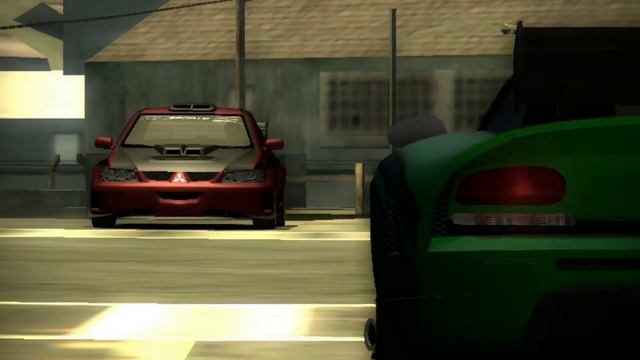 Need For Speed: Most Wanted --- Mitsubishi Evo VIII v Dodge Viper SRT10 [Introduction] смотреть онлайн