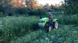 Косилка сегментная беспальцевая на мини трактор (два активных ножа)