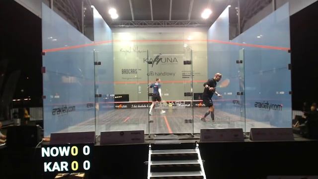 FINAŁ Drużynowych Mistrzostw Polski W Squasha, Kort Szklany. 24.06.2017