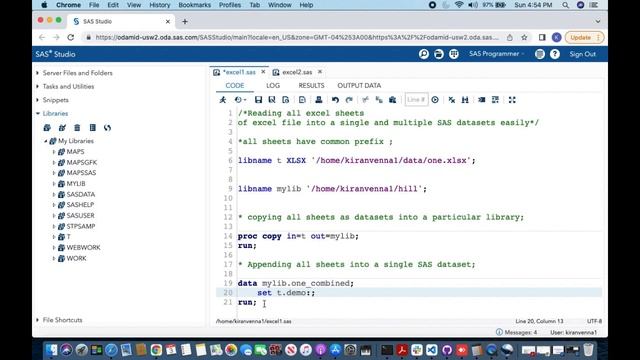Reading all excel sheets of excel file into a single and multiple SAS datasets easily смотреть онлайн