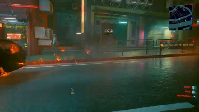 Cyberpunk 2077 *GHOST RIDER GLITCH* Ride along смотреть онлайн