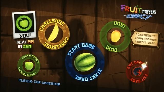 CGRoverboard FRUIT NINJA KINECT for Xbox 360 Video Game Review смотреть онлайн