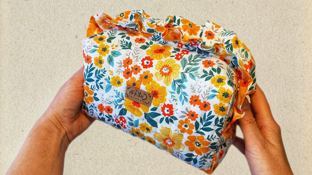 ШЬЮ КОСМЕТИЧКУ С РЮШАМИ #шьюсама #мастеркласс