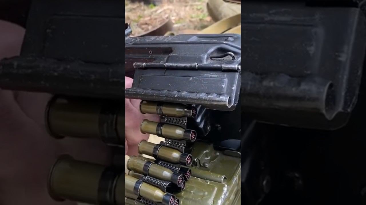 Зарядка советского пулемета ПКМ смотреть онлайн