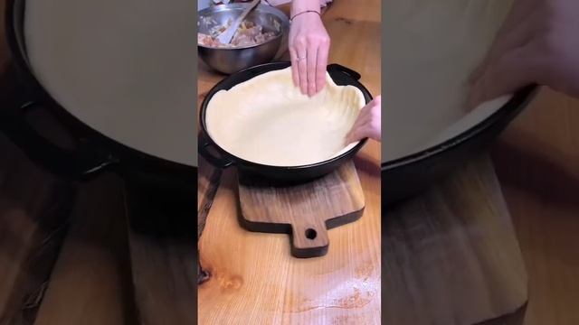 Домашние блины с ягодами