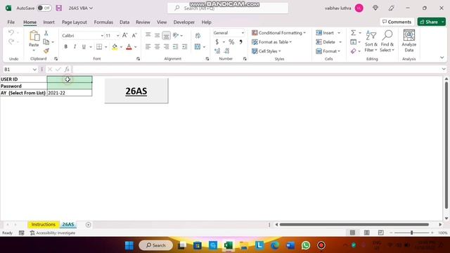 ?Downloading Form-26AS on a single click of button ✅ using MS Excel?? смотреть онлайн