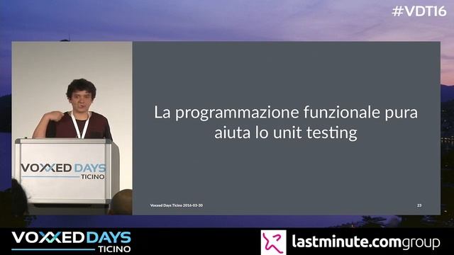 Cos'è la programmazione funzionale pura, e come può aiutare i test? by Luca Molteni смотреть онлайн