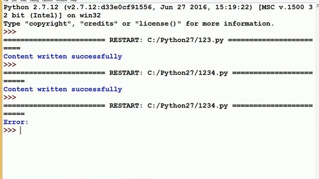 Python Tutorial Video : Exception Handling using Python смотреть онлайн