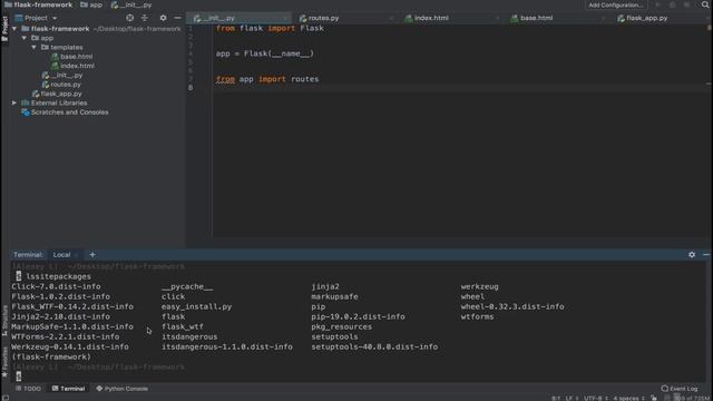Flask Framework. Веб-формы. Урок 3