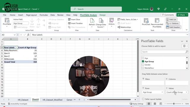 How to Create HR Reports Using Excel [2023 UPDATED] | HR Analytics in Excel смотреть онлайн