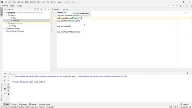 3 - OpenCV Resim İşlemleri смотреть онлайн