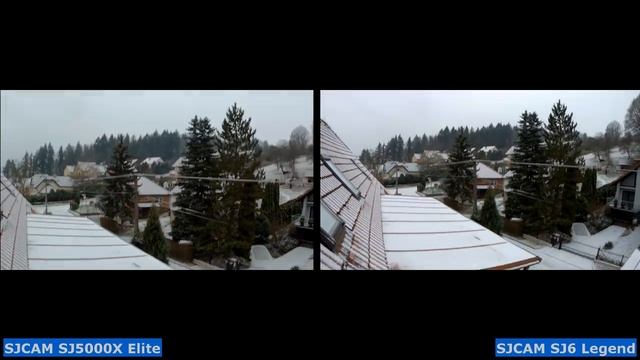 SJCAM SJ5000X Elite Vs SJCAM SJ6 Legend - Sníh