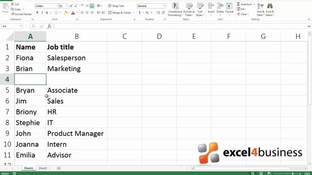 How to Insert Multiple Rows or Columns in Excel 2013 смотреть онлайн