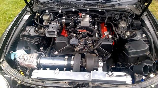Toyota Soarer (SC400) 1uz fe Turbo build quick walk around смотреть онлайн