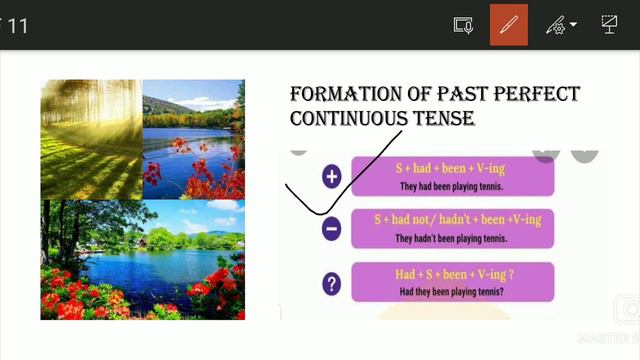 PAST TENSE: PAST PERFECT CONTINUOUS TENSE. смотреть онлайн