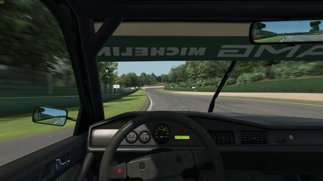 RaceRoom Racing Experience Imola Mercedes 190E EVO II DTM Onboard смотреть онлайн