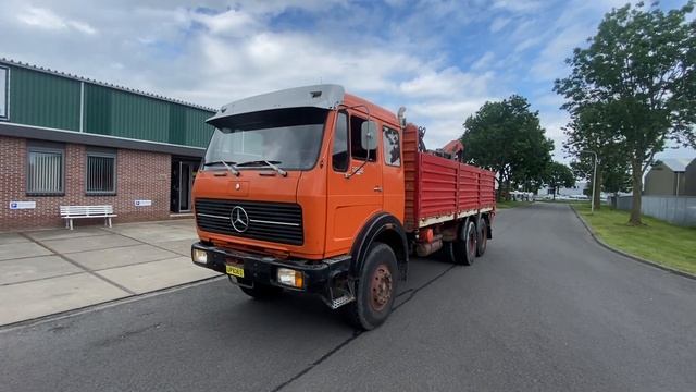 Mercedes Benz NG 2232 6x4 Hiab
