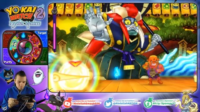 Yo-kai Watch 2 Psychic Specters - FINAL BOSS Kabuking! [POST GAME - Episode 6] смотреть онлайн