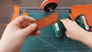 Патинирование кожи.