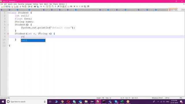 Java Constructor смотреть онлайн