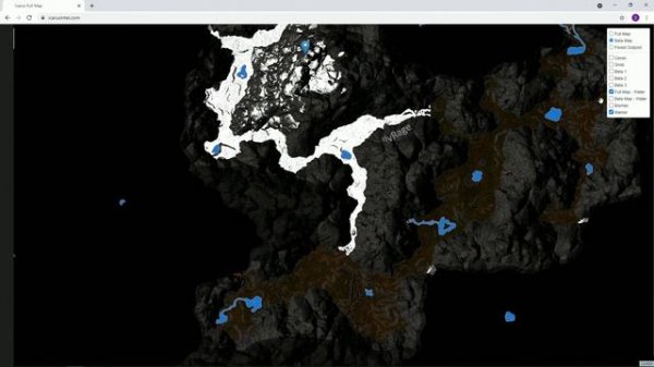 Icarus Game Interactive Map!