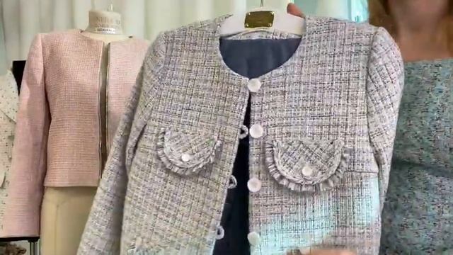 Как сшить прямой Жакет в стиле шанель - Дженни - Урок 1. Описание модели смотреть онлайн